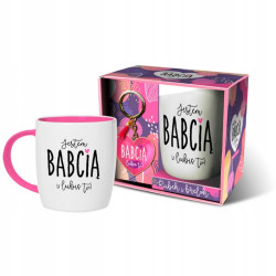 KUBEK NA EMERYTURĘ Z BRELOKIEM PREZENT