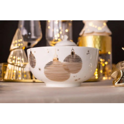 SALATERKA MISECZKA 400ML GOLDEN ŚWIĄTECZNA BOMBKA