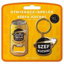 KOMPLET OTWIERACZ BRELOK DLA KUCHARZA