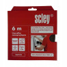 Uszczelka typ E brązowa 6m 2 do 3,5mm