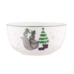 MISKA ŚWIĄTECZNA 13 CM LISEK