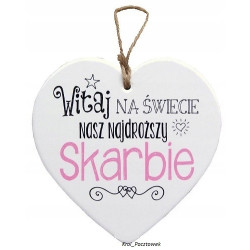SERCE CERAMICZNE- CÓRECZKA na prezent gift