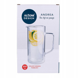 Dzbanek do herbaty napojów wody termiczny Altom Design Andrea 950 ml
