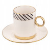 PALAZZO FILIŻANKA ZE SPODKIEM 180ML W OPASCE