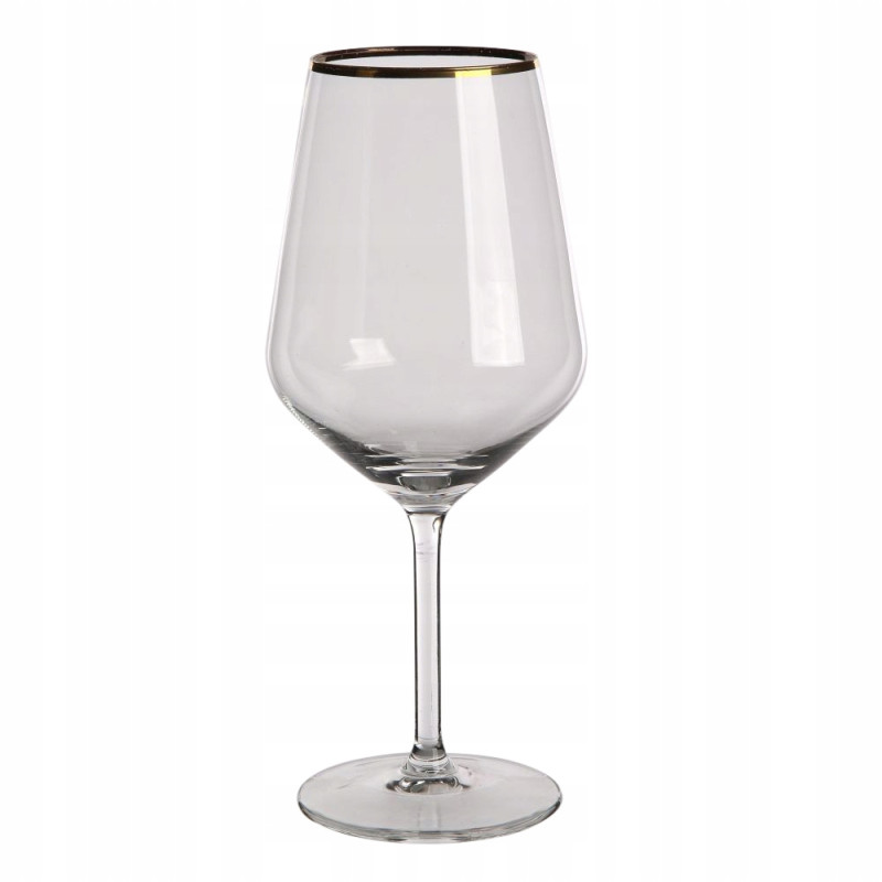 RUBIN GOLD KOMPLET 6 KIELISZKÓW WINO CZERWONE 530