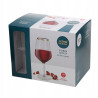 RUBIN GOLD KOMPLET 6 KIELISZKÓW WINO CZERWONE 530