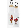 BUTELKA TERMICZNA ŚWIĄTECZNA 400ML PTASZEK