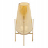 LAMPION ZŁOTY ŚWIECZNIK GOLD 12,2X12,2X25,8