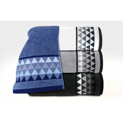 MEN WAY RĘCZNIK 70x140 POPIEL CIEMNY GRENO