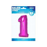 BALON FOLIOWY CYFRA RÓŻOWA 1 92CM