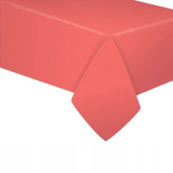 OBRUS PAPIEROWY KORALOWY 132/183