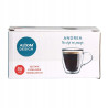 ANDREA KOMPLET 2 FILIŻANEK TERMICZNYCH 80ML DO ESPRESSO