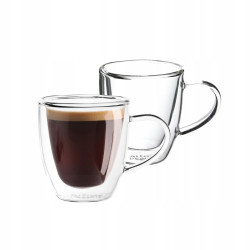 ANDREA KOMPLET 2 FILIŻANEK TERMICZNYCH 80ML DO ESPRESSO