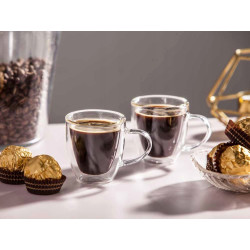 ANDREA KOMPLET 2 FILIŻANEK TERMICZNYCH 80ML DO ESPRESSO