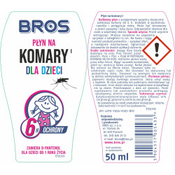 Bros Płyn na Komary Spray Dla Dzieci 40ml