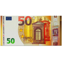 MAGNES 50 EURO NA LODÓWKE DWUSTRONNY