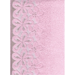 BELLA RĘCZNIK 50x90 10 RÓŻANY 450
