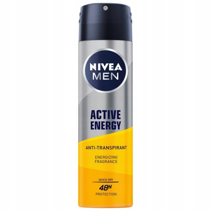 Nivea Men Dezodorant ACTIVE ENERGY spray męski 150