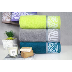 PALMS RĘCZNIK GRENO 70x130 SZMARAGDOWY 400