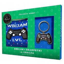 KOMPLET SKARPETKI I BRELOK DLA GRACZA