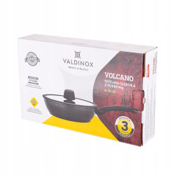 VALDINOX VOLCANO PATELNIA GŁĘBOKA 26CM 2.8L.