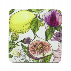 LEMON ZESTAW 4 PODSTAWEK 10X10 CM COLOR BOX