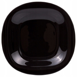 Talerz deserowy Carine Neo LUMINARC Czarny 19,5cm