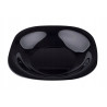 Talerz głęboki Carine Black 21 x 21 cm LUMINARC