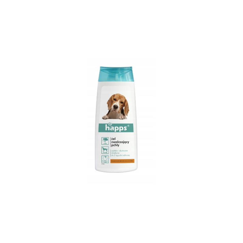 HAPPS szampon przeciw pchłom 150 ml