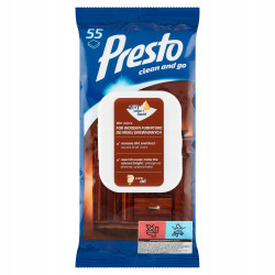 Ściereczki nawilżane do mebli Presto 55szt.