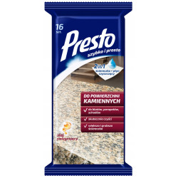 Presto Ściereczki do Powierzchni Kamiennych 16 szt