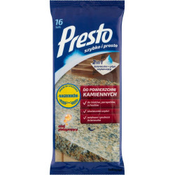 Presto Ściereczki do Powierzchni Kamiennych 16 szt