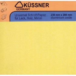 Papier ścierny 60 op.3szt 280x230mm PS30 żółty