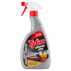 Tytan Płyn w sprayu do czyszczenia płyt ceramiczny