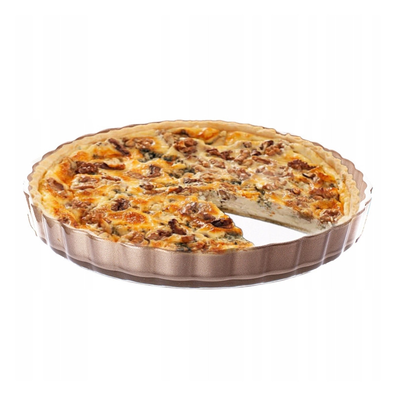Forma do tarty i pizzy 27 cm szklana żaroodporna Altom Design Noble