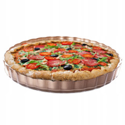 Forma do tarty i pizzy 27 cm szklana żaroodporna Altom Design Noble