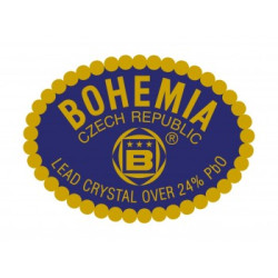 BOHEMIA QUADRO KIELISZKI DO WÓDKI KPL 6szt