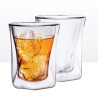 KOMPLET 2 SZKLANEK TERMICZNYCH DO WHISKY 300 ML