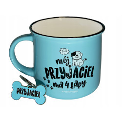 KUBEK PSA MÓJ PRZYJACIEL Z BRELOKIEM PUPIL