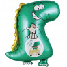 BALON FOLIOWY DINOZAUR 70CM