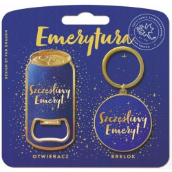 KOMPLET OTWIERACZ BRELOK DLA EMERYTA NA EMERUTUR