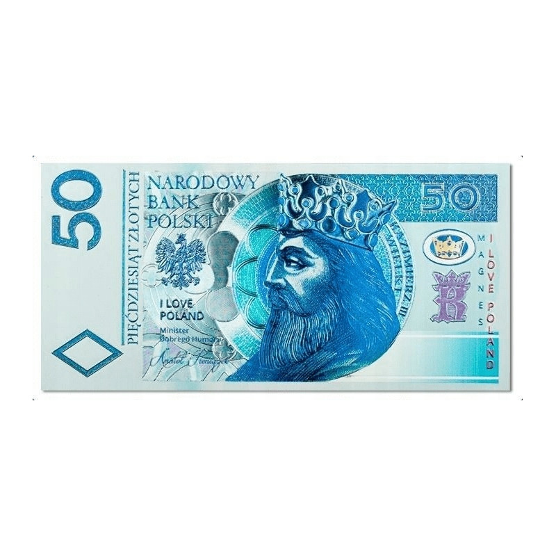 MAGNES 50 ZŁ BANKNOT