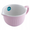 MISKA CERAMICZNA Z UCHWYTEM I WYLEWKĄ RÓŻOWA 550ML DO SOSU ALTOM DESIGN
