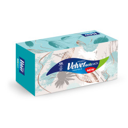 Velvet Chusteczki higieniczne bezzapachowe Pastels ART 3 warst. 120 szt.