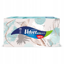 Velvet Chusteczki higieniczne bezzapachowe Pastels ART 3 warst. 120 szt.