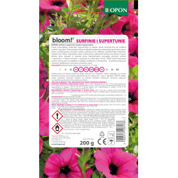 BIOPON nawóz rozpuszczalny BLOOM! SURFINIE i SUPERTUNIE 200g