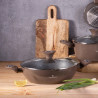 Rondel indukcja 2,6 l głęboka patelnia z pokrywką Valdinox Explore 26 cm