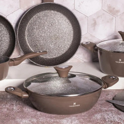 Rondel indukcja 2,6 l głęboka patelnia z pokrywką Valdinox Explore 26 cm