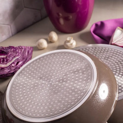 Rondel indukcja 2,6 l głęboka patelnia z pokrywką Valdinox Explore 26 cm