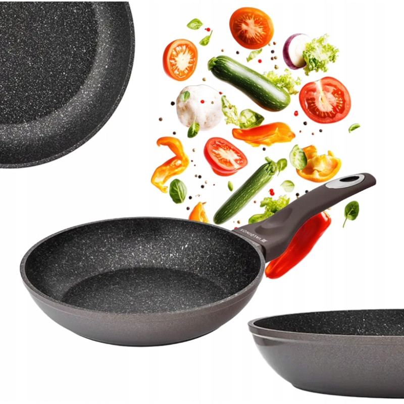 Patelnia nieprzywierająca na indukcję gaz Valdinox Explore 20 cm